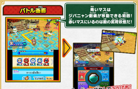 妖怪三国志バトルシステム